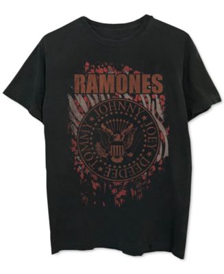 Ramones – Patch Tissé Officiel Gold Seal – 9x8 Cm, à Coudre