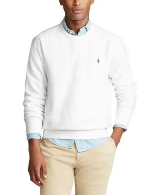 polo crewneck sweatshirt mens