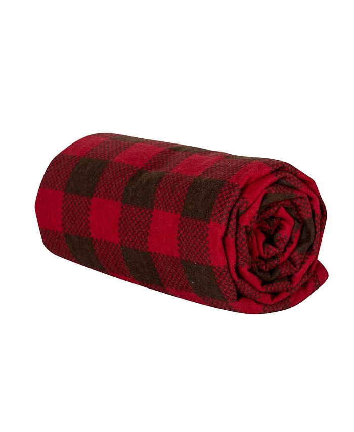 Trend Lab - Buffalo Check Flannel Swaddle Blanket