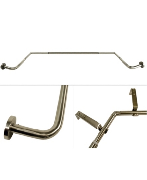 Versailles Home Fashions Oriel Bay Window Rod Set