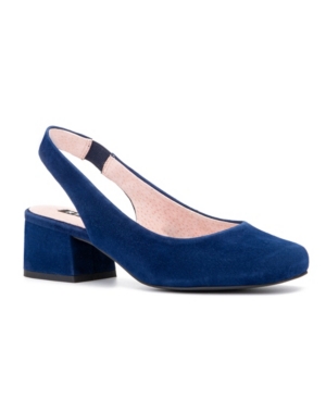 image of Rebel Wilson Slingback Chunky Heels Women-s Shoes