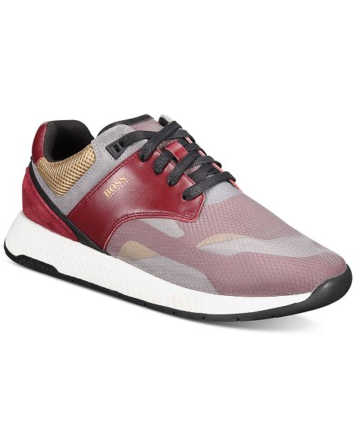 Hugo Boss Men S Titanium Runn Sneakers Reviews All Men S