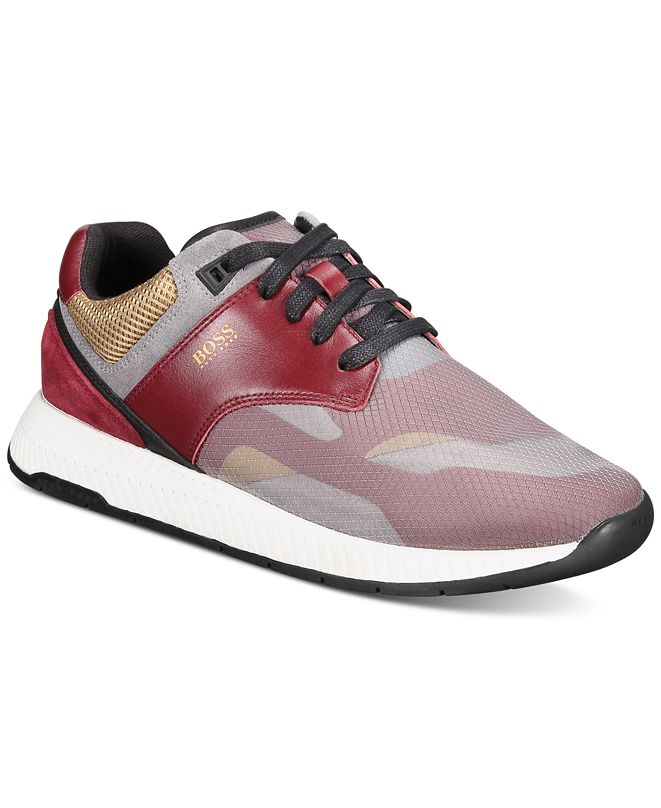 hugo boss titanium runn sneakers