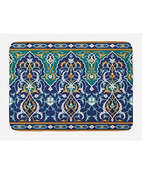 Ambesonne Moroccan Bath Mat Amp Reviews Shower Curtains