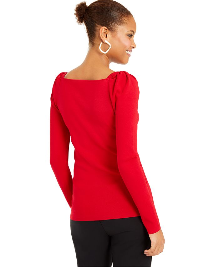 Inc International Concepts Inc Puff Sleeve Sweater Created For Macys