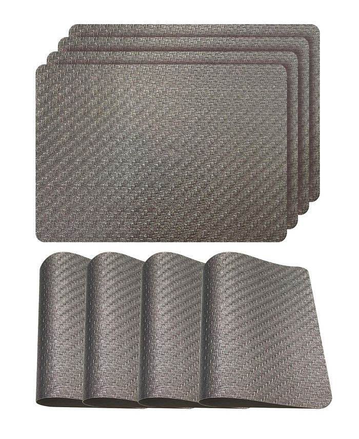 Villeroy & Boch Manufacture Rock Faux Leather Placemat, Set of 4 - Macy's