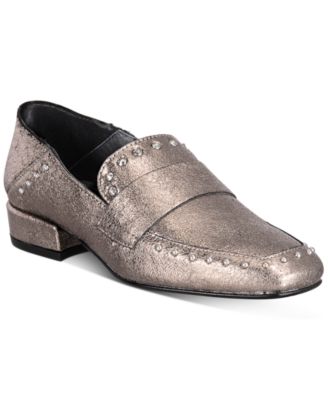 kenneth cole silver technology loafer