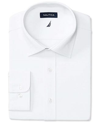 nautica white dress shirt