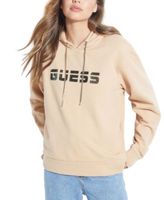 hoodie with chain drawstring