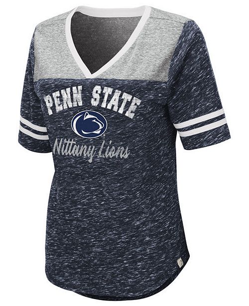 Colosseum Women S Penn State Nittany Lions Mr Big V Neck T Shirt