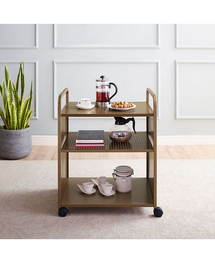 Novogratz Collection Novogratz Aubrie Bar and Serving Cart Macy's