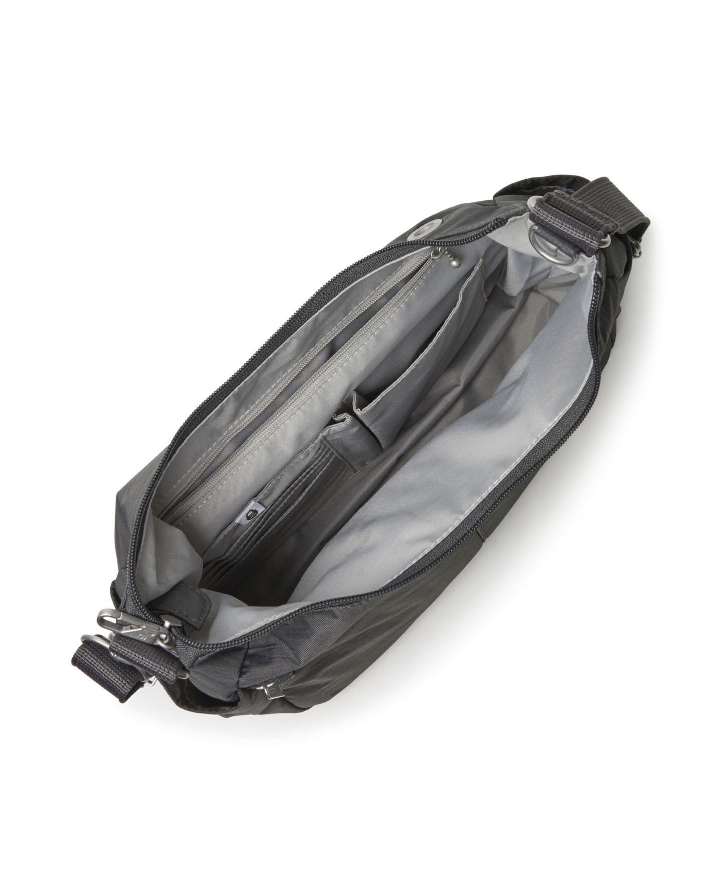 Женская сумка Baggallini Securtex Anti-Theft Free Time Crossbody, цвет: Угольный — фото 2