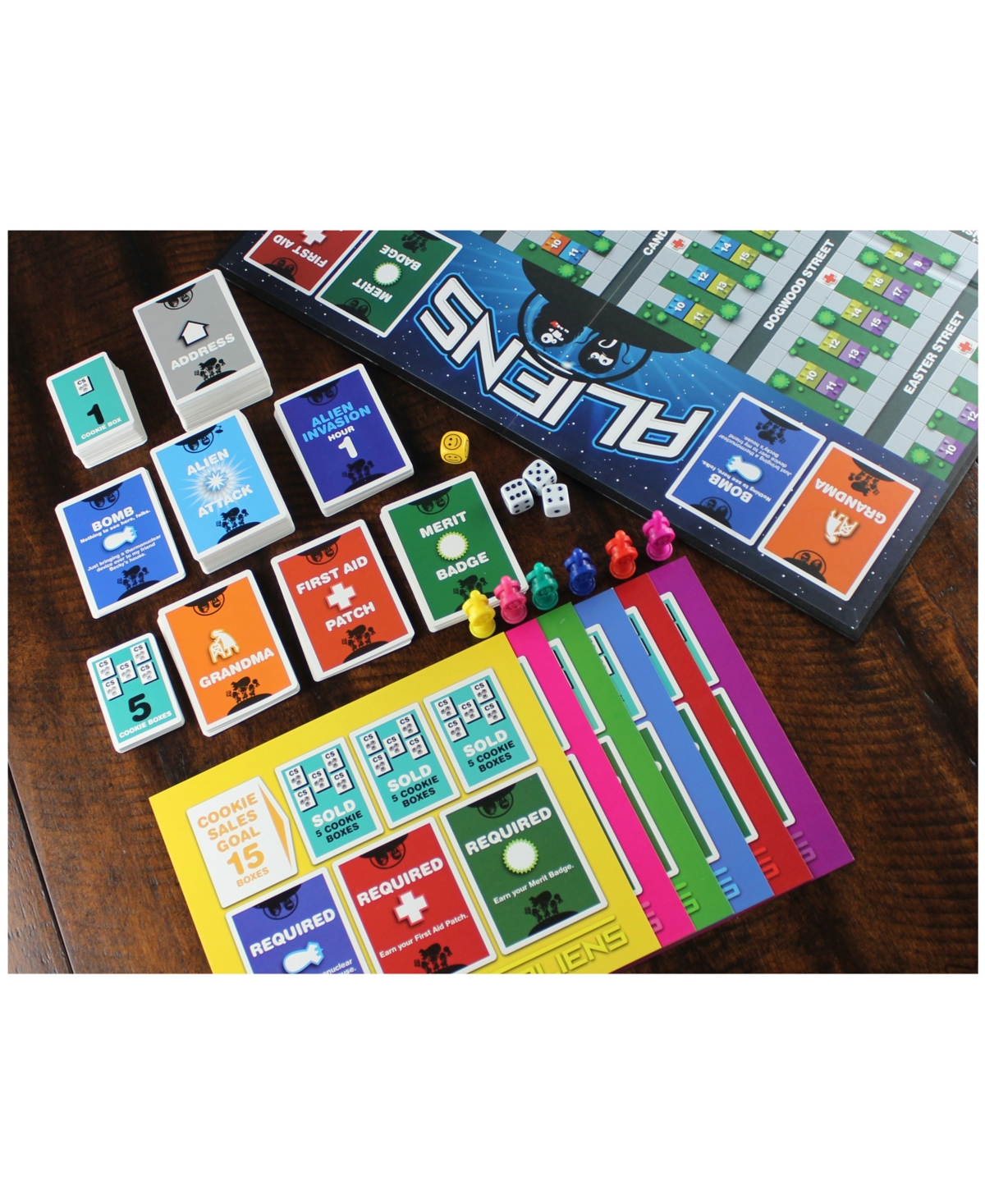 Topside Games Cookie Scouts Vs. Aliens