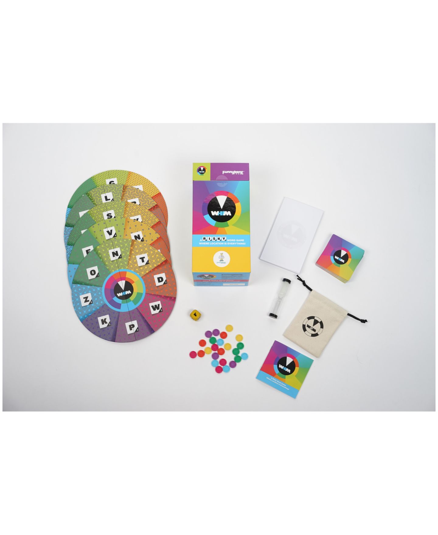 Детская карточная игра Funnybone Toys Whim Fast-Paced Word Card Game, Ages 8+ — фото 3