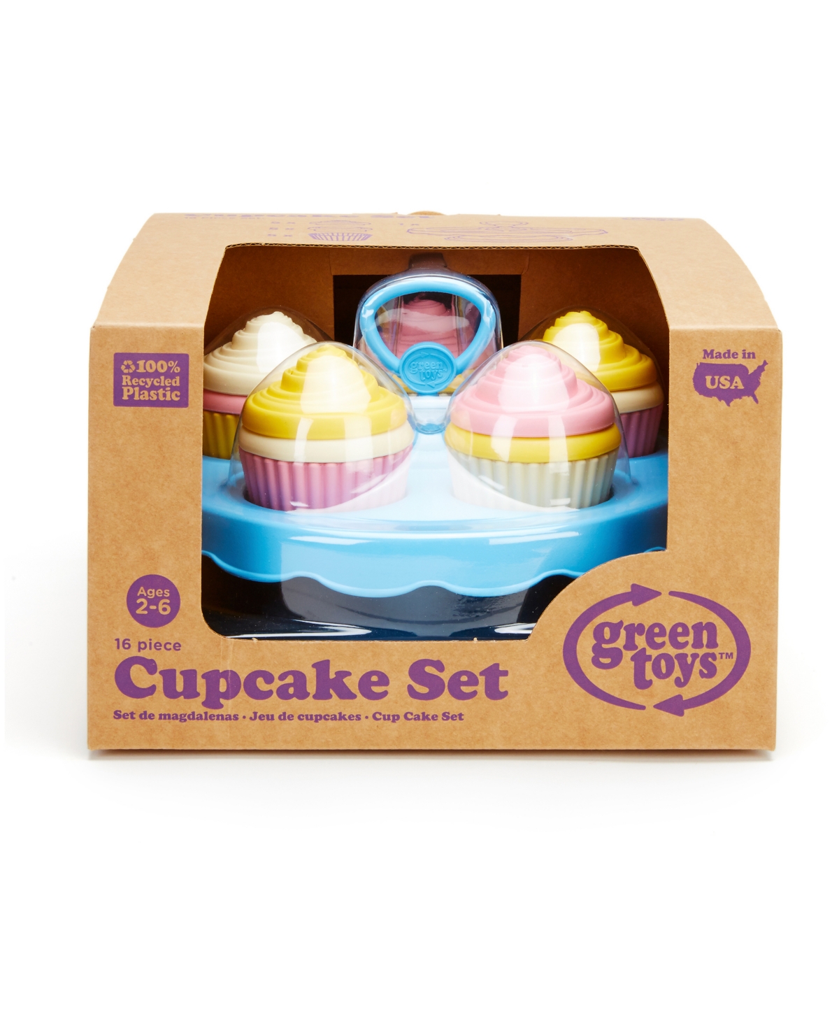 Green Toys Cupcake Set In Multi
