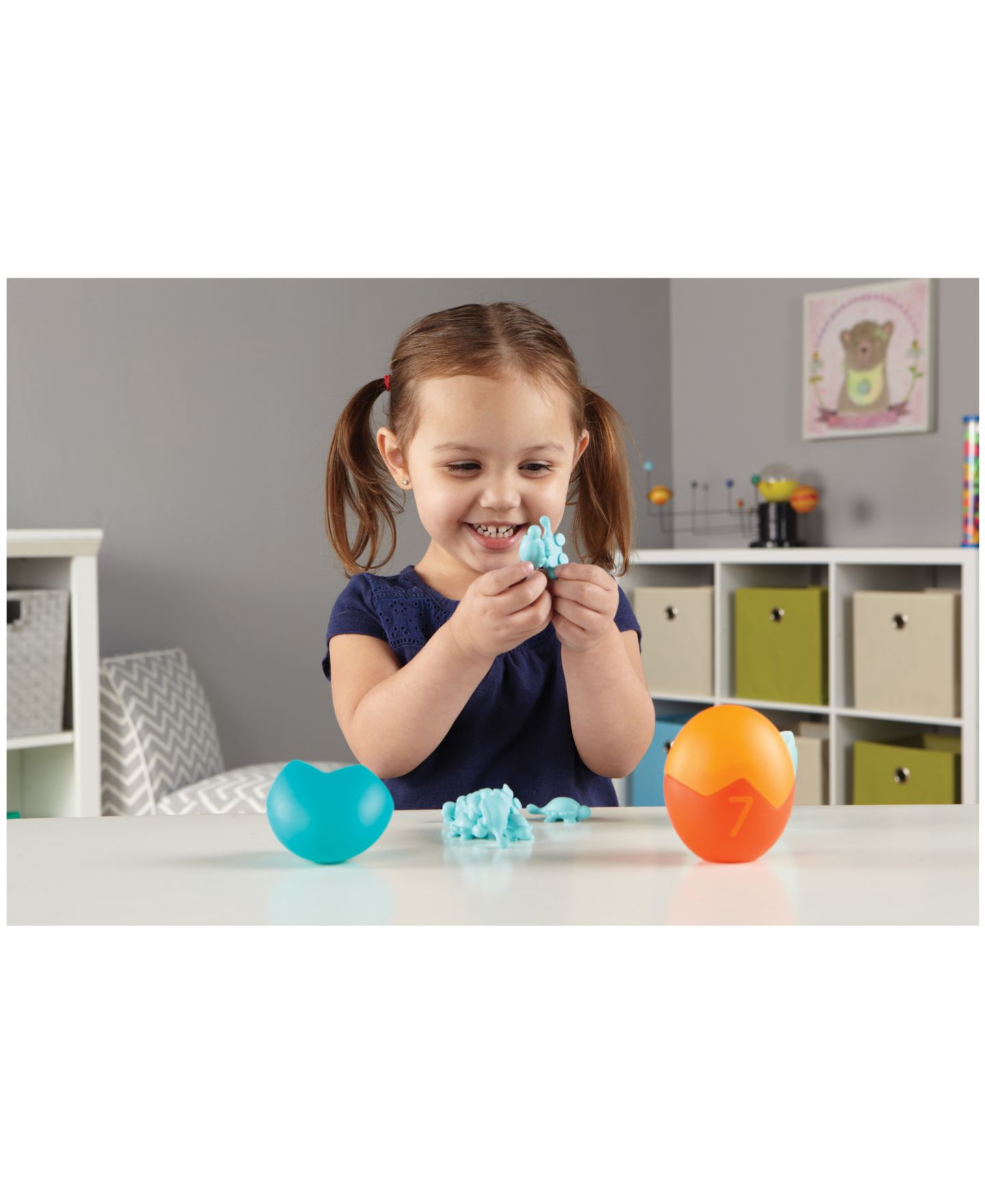 Детские игрушки Areyougame Counting Dino-Sorters 55-Piece Math Activity Set, Ages 3+ — фото 10