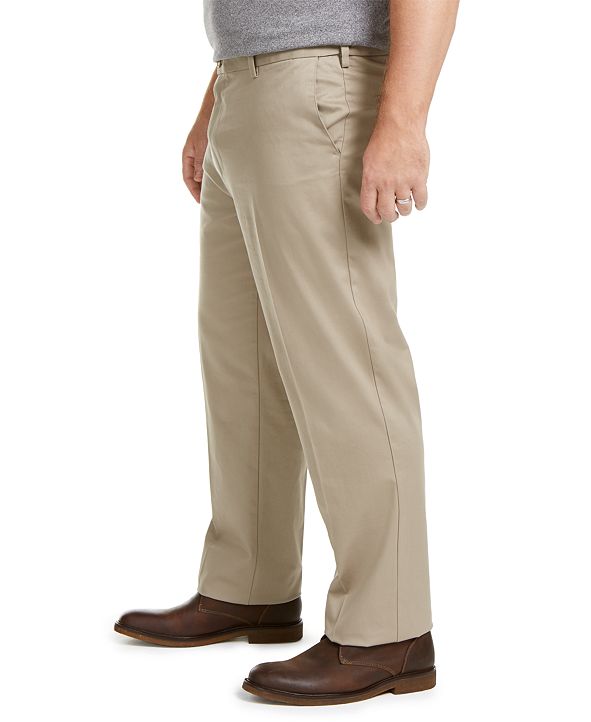 Dockers Men's Big & Tall Signature Lux Cotton Classic Fit Creased