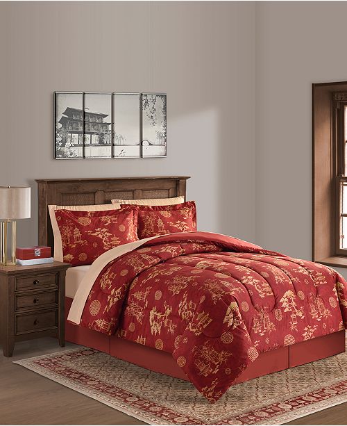 Fairfield Square Collection Eastern Empire 8 Pc King Comforter