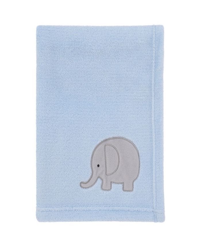 NoJo Blue Elephant 4Piece Crib Bedding Set Macy's