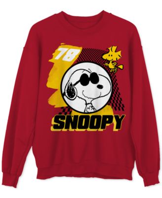 yellow snoopy sweatshirt