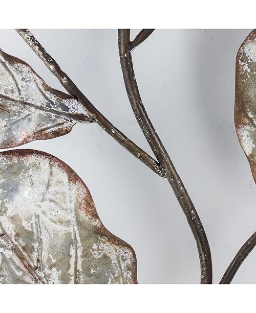 Crystal Art Gallery American Art Decor Tree Branch Leaves Art Wall