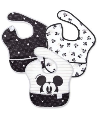 Bumkins Disney SuperBib 3 Pk - Love Mickey 18$