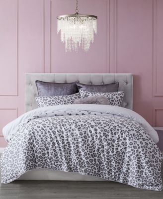 Juicy Couture Pearl Leopard 3-Pc. Comforter Set, Queen