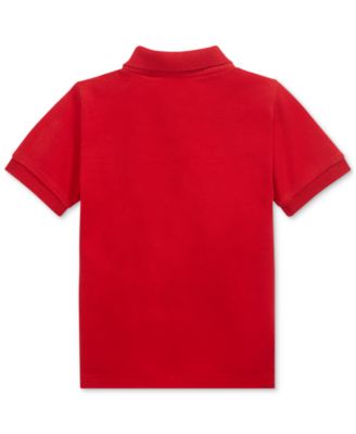 Baby Boys Cotton Polo Short Sleeved Shirt