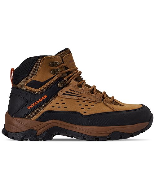 skechers relaxed fit polano norwood men's waterproof hiking boots
