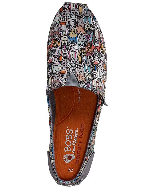 Skechers Women's BOBS for Dogs Plush Slip-On Casual Flats from Finish ...