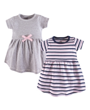 Touched By Nature Baby Girl Organic Cotton Dress 2-Pack
