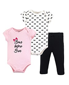 Baby Girl 2-Bodysuit and Pants Set
