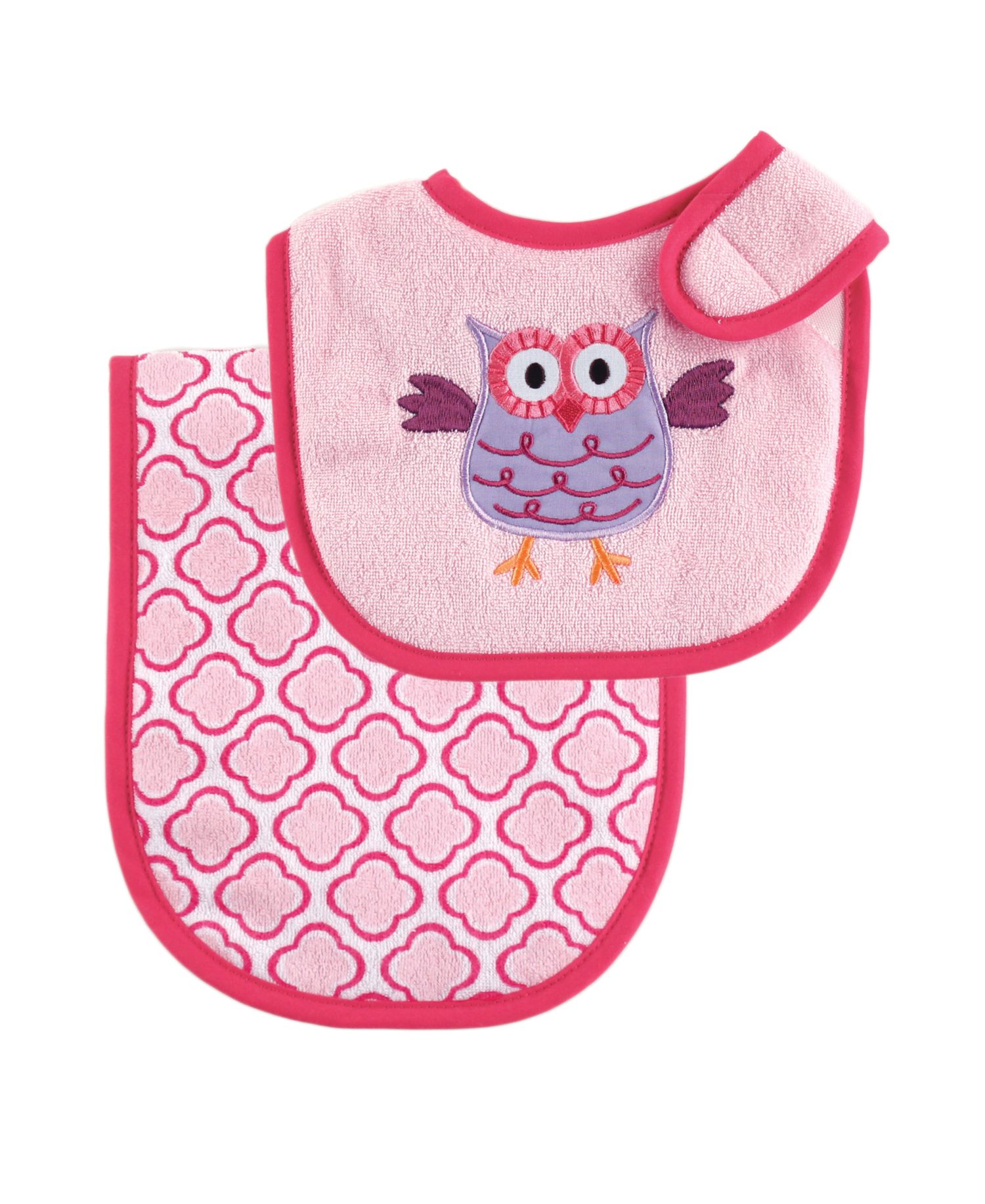Girl's Bib and burp