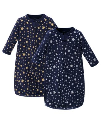Baby Boys Hudson Unisex Cotton Full-Body Slumber Sack with Long Sleeves