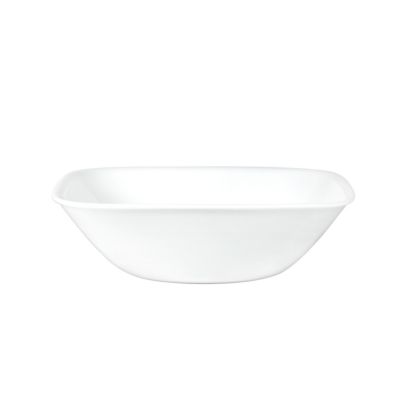 Square Pure White Bowl