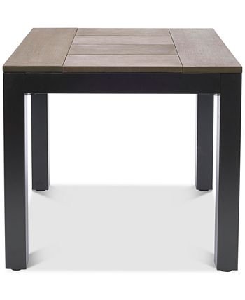 Agio - Stockholm Aluminum 22" Square Outdoor End Table