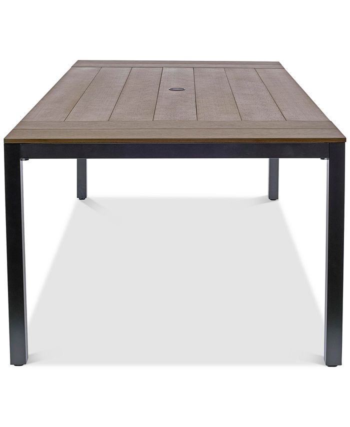 Agio Stockholm Aluminum 84" x 42" Rectangle Outdoor Dining Table