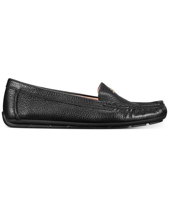 coach marley driver loafers blue