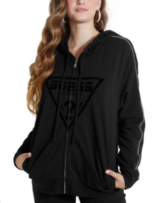 guess zip up hoodie