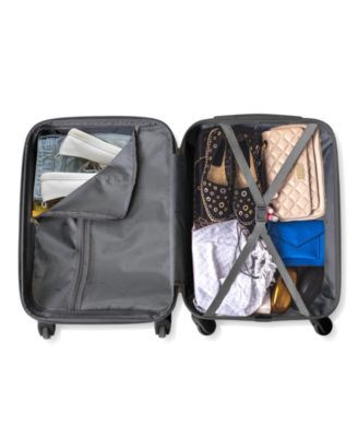 Gem 2-Pc. Carry-On Hardside Cosmetic Luggage Set