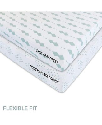 Baby Fitted Crib Sheet 100% Combed Jersey Cotton