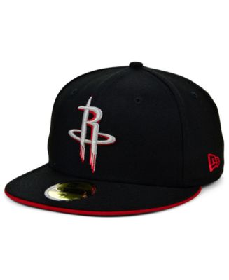 New Era Houston Rockets Bred Collection 59FIFTY-FITTED Cap - Macy's
