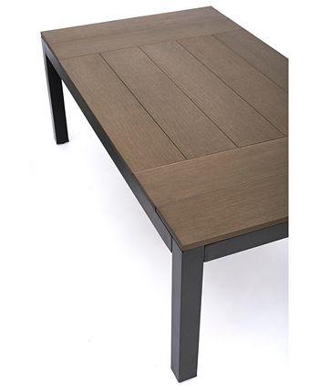 Agio - Stockholm Aluminum 50" x 28" Rectangle Outdoor Coffee Table