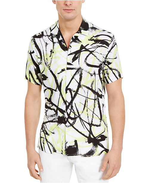 Inc International Concepts Inc Men S Abstract Scribble Printed