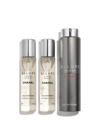 未開封3点セットCHANEL ALLURE HOMME SPORT Chanel Allure Homme Sport Eau De Toilette Gift Set 3 x 0.7 Ounce