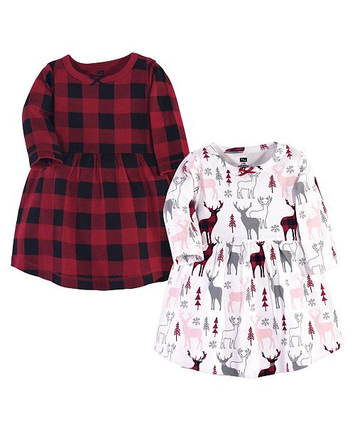 Hudson Baby Baby Girl Cotton Dresses Set Of 2 Reviews All Girls Dresses Kids Macy S