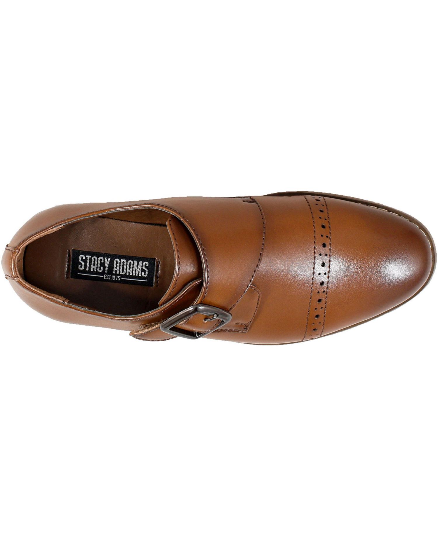 Big Boy Desmond Cap Toe Monk Strap Shoe