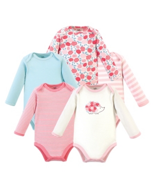 Touched By Nature Baby Girl Bodysuits Set of 5