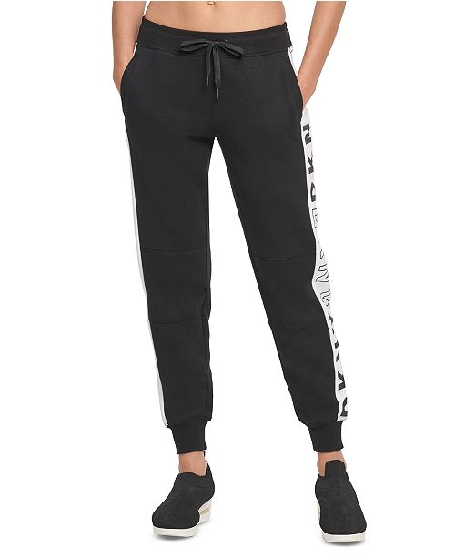 Dkny Sport Flip Logo Joggers Reviews Pants Leggings Macy S