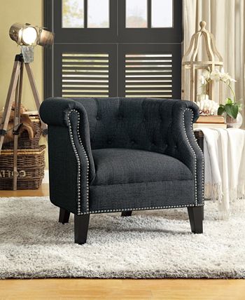 Homelegance - Avina Accent Chair, Quick Ship